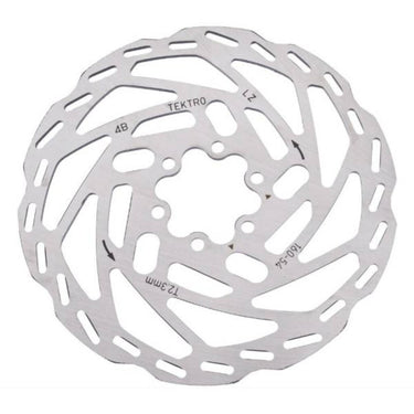 Tektro schijfrem rotor tr160-54 ø160 2.3mm, zilver