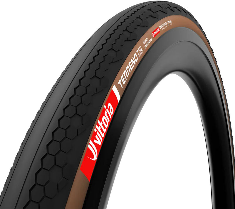 Load image into Gallery viewer, Vittoria terreno t10 hardpack 40-622 gravel endurance tlr e-25 folding tire
