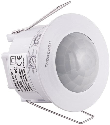 Load image into Gallery viewer, Enzo thorgeon bewegingsmelder inbouw plafond 360 graden plat wit - 3900526
