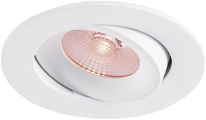 Enzo thorgeon led inbouwspot 8,2w dimtowarm 96mm rond verstelbaar wit - led4680