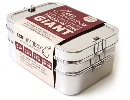 Eco lunchbox rvs lunchbox - 3 in 1 giant