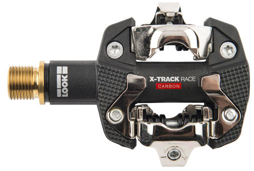 Load image into Gallery viewer, Look pedalen x-track race carbon ti zwart
