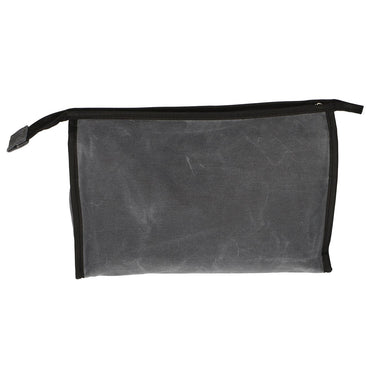 Traveller toilettas sports classic military grijs blauw 30cm x 24cm