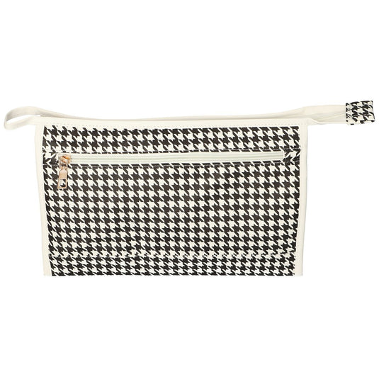 Traveller toilettas pied-de-poule 30cm x 19.5cm
