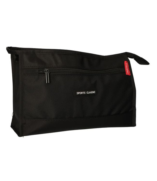 Traveller toilettas sports classic zwart 30x19.5cm