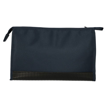 Traveller toilettas rubber blauw 30x19,5cm