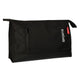 Traveller toilettas rubber zwart 30x19.5cm
