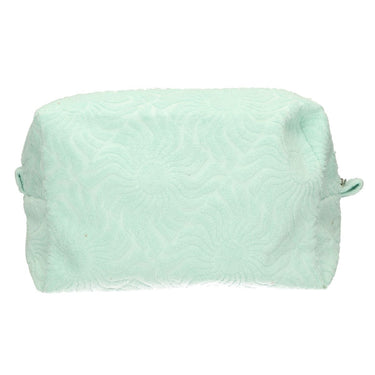 Traveller toilettas badstof sunny turquoise 21,5cm x 19cm