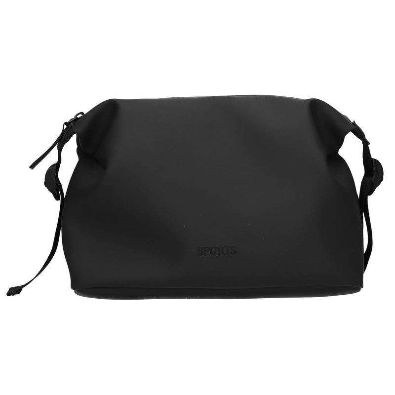 Afbeelding laden in galerijviewer, Traveller toilettas waterdicht gesp zwart 34cm x 21cm
