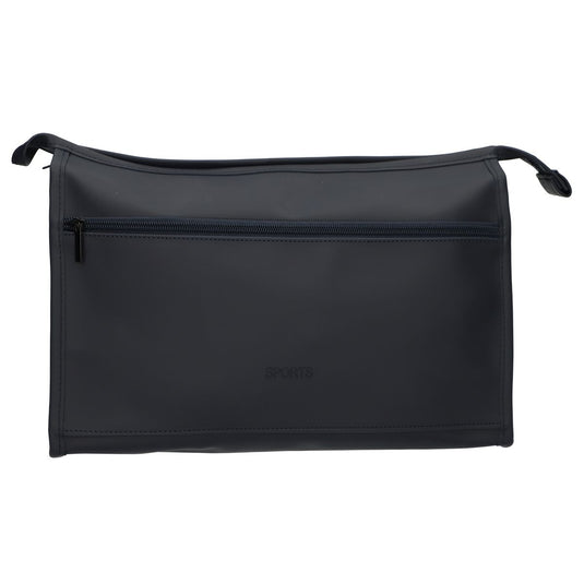 Traveller toilettas sports waterdicht donkerblauw 35cm x 22,5cm