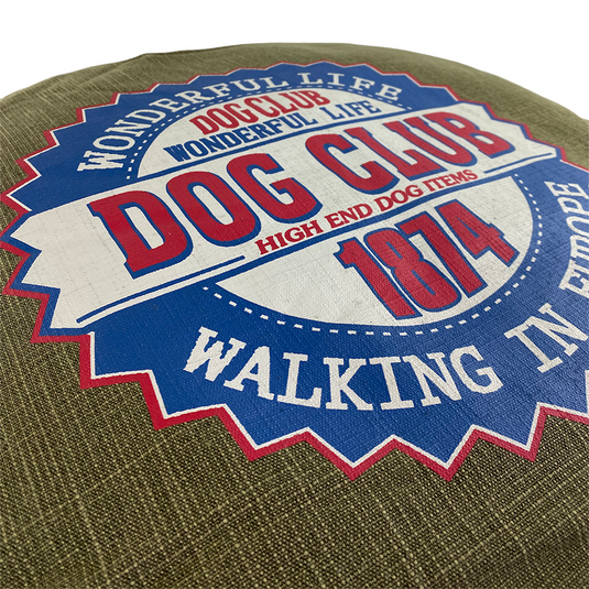 Tom co hondenkussen dog club rond 62x62x14cm