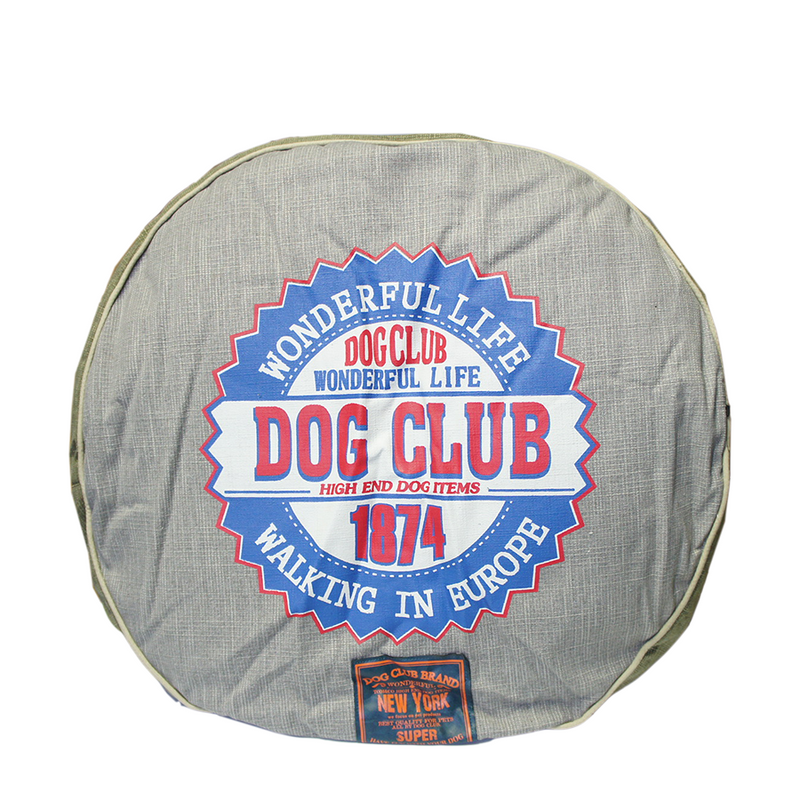 Load image into Gallery viewer, Tom co hondenkussen dog club rond 62x62x14cm
