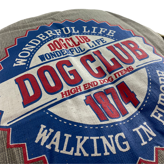 Tom co hondenkussen dog club rond 62x62x14cm