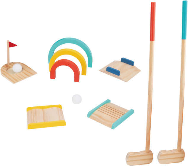 Load image into Gallery viewer, Tooky toy Houten Speelgoed Golfset 13-delig
