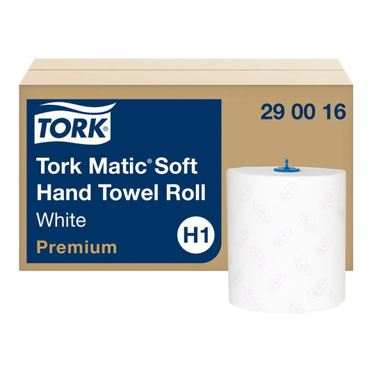Handdoek tork matic premium wit