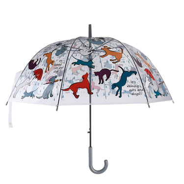 Esschert design paraplu transparant it's raining cats dogs ã˜83cm
