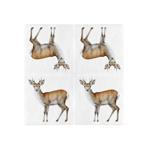 Esschert design papieren servetten ree 33x33cm fsc mix