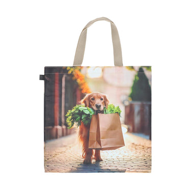 Esschert design boodschappentas boodschappenhond 40x14,5x40cm pp