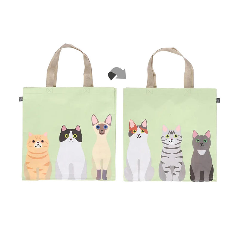 Laden Sie das Bild in Galerie -Viewer, Esschert design boodschappentas katten 40x40x14,5cm
