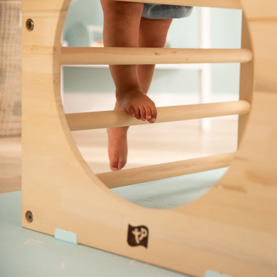 Load image into Gallery viewer, Tp toys Active-Tots Klimkubus Houten Klimrek vanaf 12 Maanden
