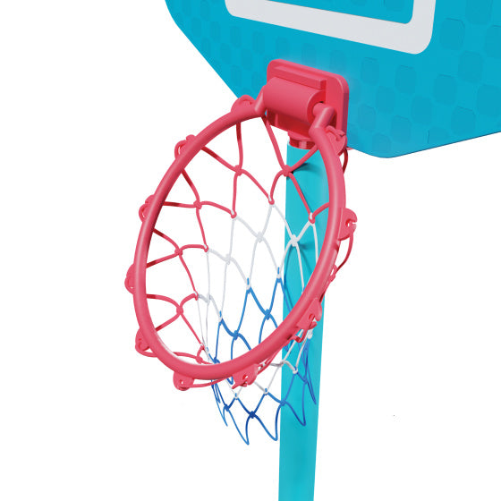 Load image into Gallery viewer, Swingball first basketbalpaal met all surface basis blauw rood
