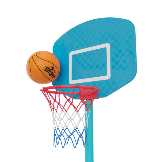 Load image into Gallery viewer, Swingball first basketbalpaal met all surface basis blauw rood
