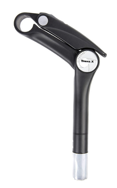 Tranzx stuurpen verstelbaar jdst71 25.4 110 l180, zwart