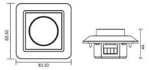 Chargez l'image dans la visionneuse de la galerie, Enzo tronix afdekraam lw voor led dimmer 4355850 - 4355855

