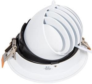 Cargue la imagen en el visor de la galería, Enzo tronix led downlighter wit 18-30w 3000k banaan model 45gr - led2355

