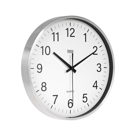 Teesa wandklok ø30cm zilver