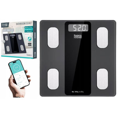 Teesa digitale body analyser weegschaal tot 180kg