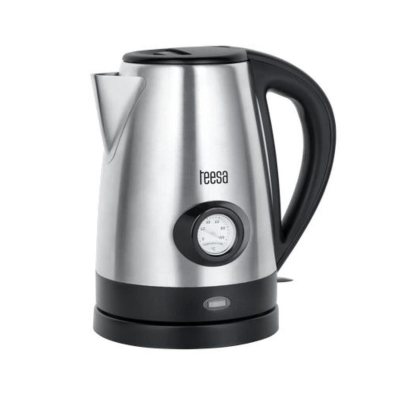 Afbeelding laden in galerijviewer, Teesa waterkoker rvs met temperatuur indicator 1,7l
