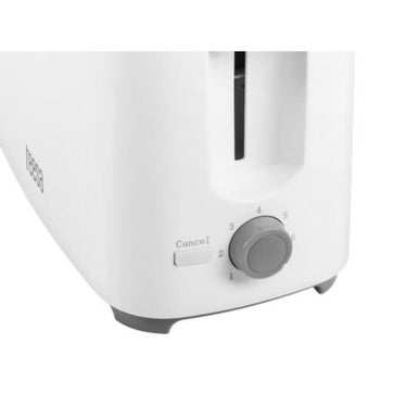 Teesa broodrooster 700 watt wit met kruimellade