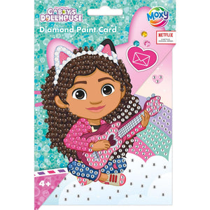 Moxy gabby's dollhouse diamond painting kaart
