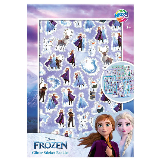 Creative craft group moxy frozen glitter stickerboek - a5