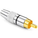 Tulp audio stekker