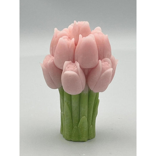 Vos decorations geur tulpenbosje roze 10x6cm