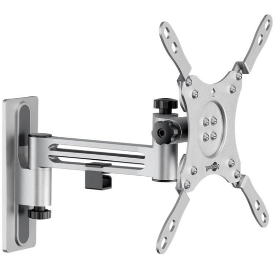 Goobay tv wall mount caravan fullmotion (m), 13 to 43 inch wandmontage (zilver)