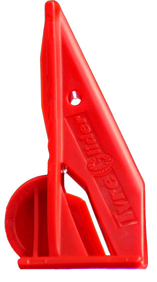 Tyre glider ergonomische bandenafnemer 7,8 x 4,3 cm rood