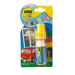 Uhu vensterstift geel 25ml