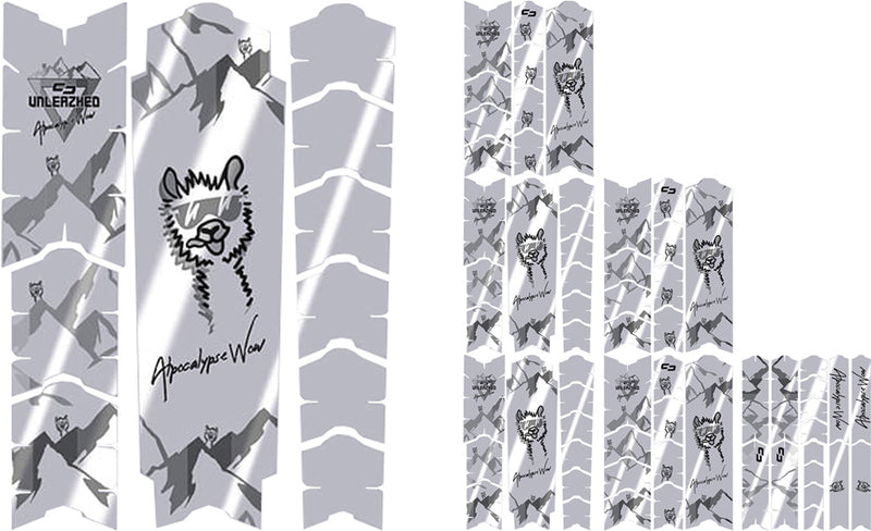 Load image into Gallery viewer, Unleazhed unscratch frame protector film - alpocalypse alpine rose samerberg black glossy
