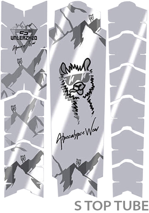 Load image into Gallery viewer, Unleazhed unscratch frame protector film - alpocalypse alpine rose samerberg black glossy
