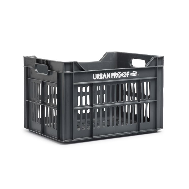 Load image into Gallery viewer, Urbanproof krat click 30l rpet donkergrijs
