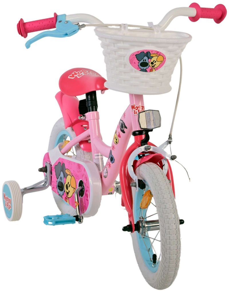 Load image into Gallery viewer, Woezel pip kinderfiets - meisjes - 12 inch - roze
