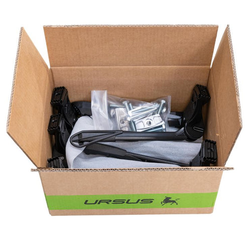 Ursus middenstandaard dubbel jumbo 28 300mm zwart (5st)