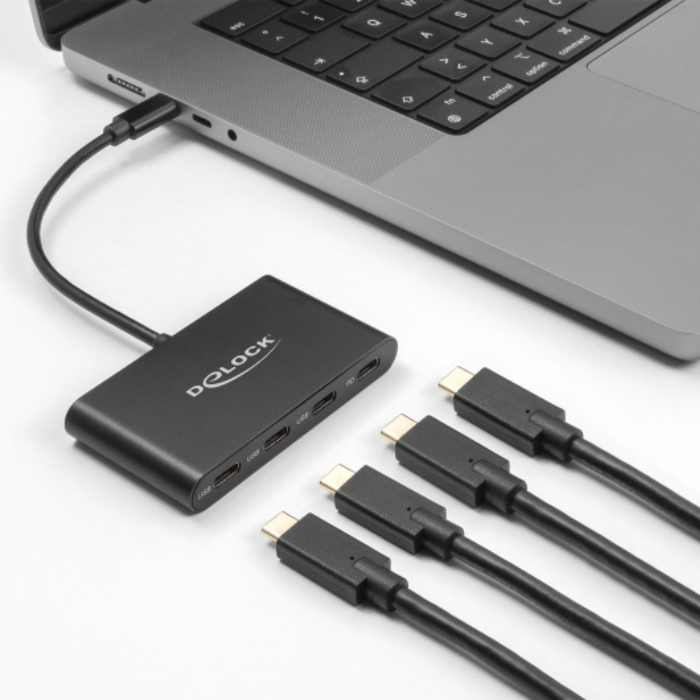 Load image into Gallery viewer, Usb c hub - 4 poorten
