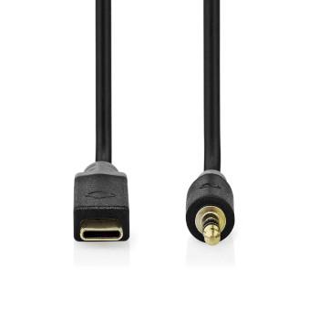 Load image into Gallery viewer, Nedis usb c naar jack kabel
