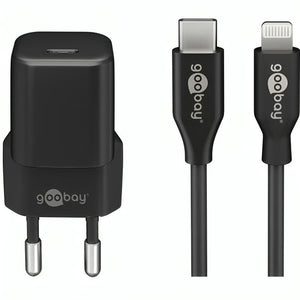 Usb c oplader + usb lightning kabel