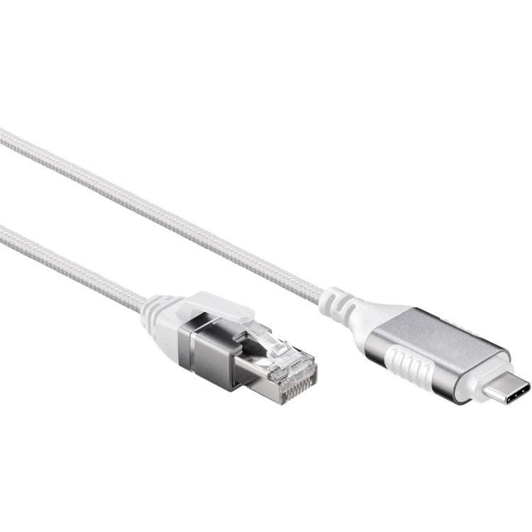 Load image into Gallery viewer, Abi usb c naar rj45 ethernet slim kabel
