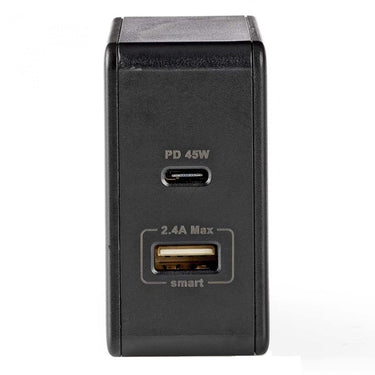 Nedis usb c + a oplader